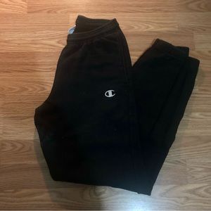 Black Champion Sweatpants